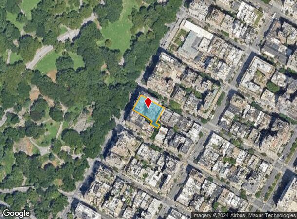  875 5Th Ave, New York, NY Parcel Map