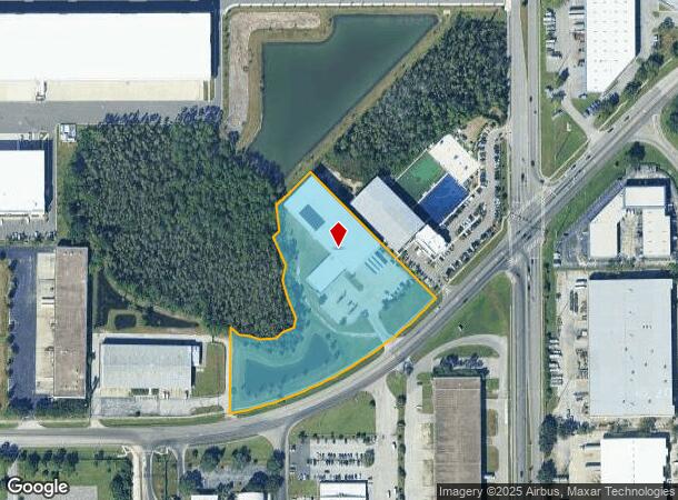 4855 L B Mcleod Rd, Orlando, FL Parcel Map