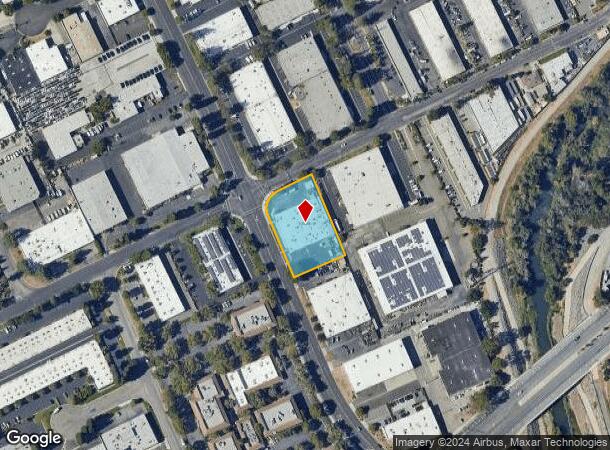  3199 De La Cruz Blvd, Santa Clara, CA Parcel Map