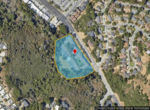  800 Polhemus Rd, San Mateo, CA Parcel Map