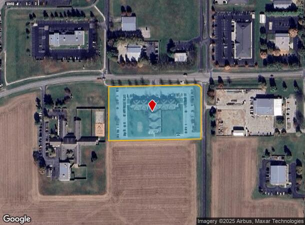  2333 Poshard Dr, Columbus, IN Parcel Map