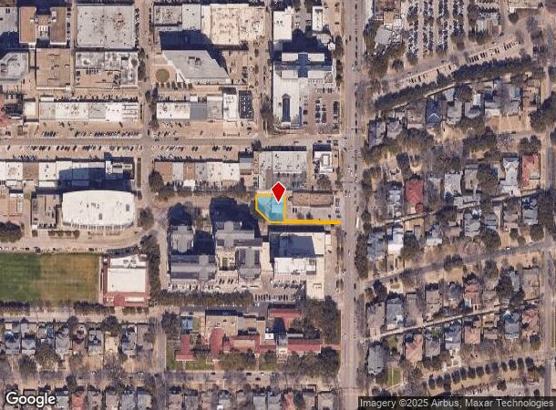  8119 Preston Rd, Dallas, TX Parcel Map