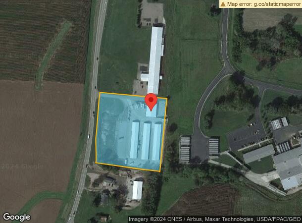  8160 Granville Rd, Mount Vernon, OH Parcel Map