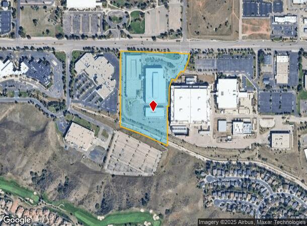 1645 W Garden Of The Gods Rd, Colorado Springs, CO Parcel Map