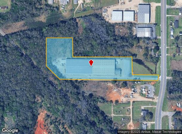 2575 Schillinger Rd N, Semmes, AL Parcel Map