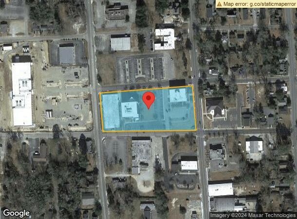  131 W Webster St, Whiteville, NC Parcel Map