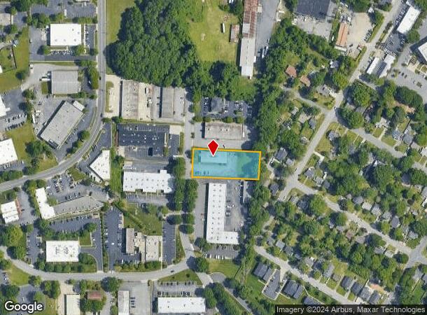  205 S Westgate Dr, Greensboro, NC Parcel Map