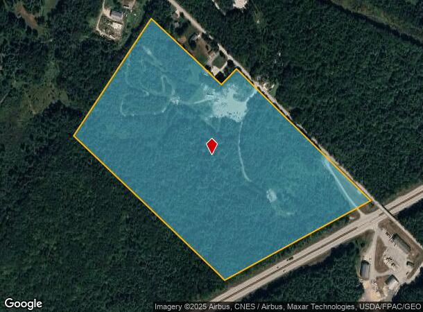 251 Hackett Rd, Auburn, ME Parcel Map