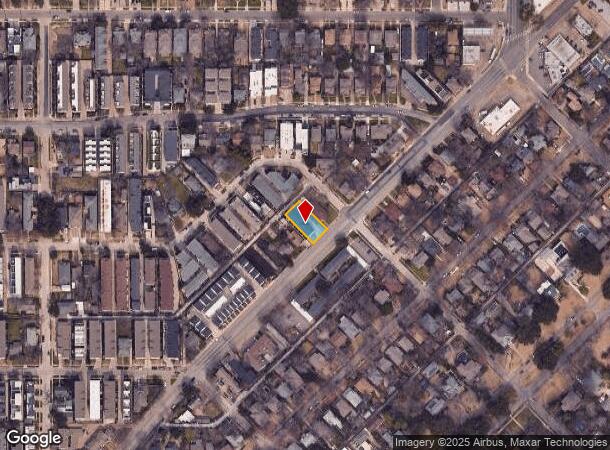  5647 Live Oak St, Dallas, TX Parcel Map