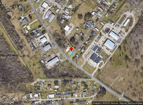  2036 Coteau Rd, Houma, LA Parcel Map