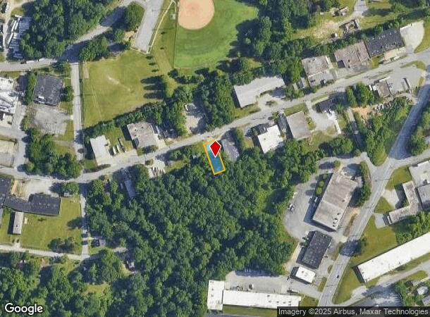 1221 Dorris Ave, High Point, NC Parcel Map