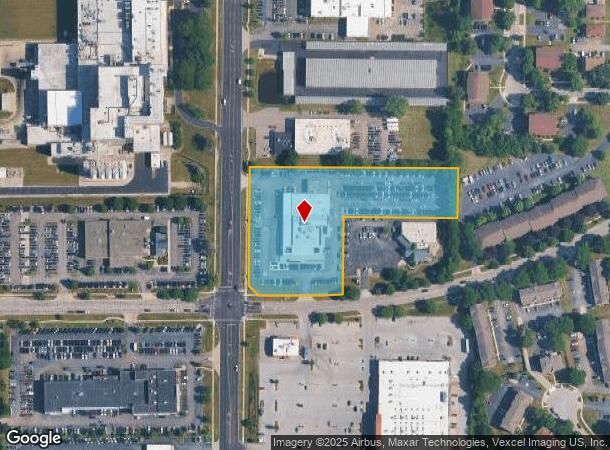 1564 W Ogden Ave, Naperville, IL Parcel Map