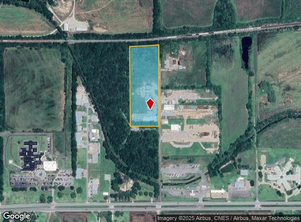  819 Industrial Rd, Eunice, LA Parcel Map