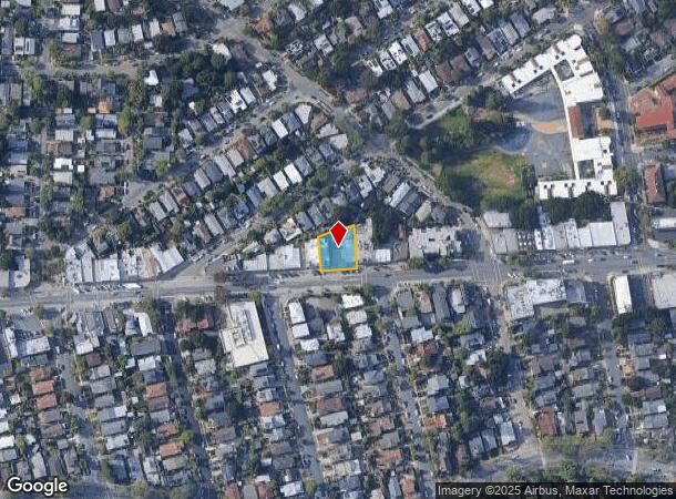 1695 Solano Ave, Berkeley, CA Parcel Map