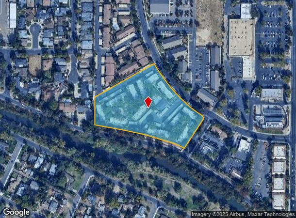  2813 Park Ave, Merced, CA Parcel Map