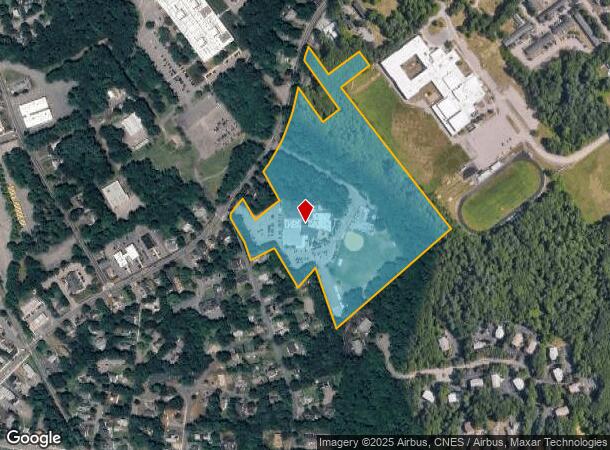  67 Mechanic St, Foxboro, MA Parcel Map