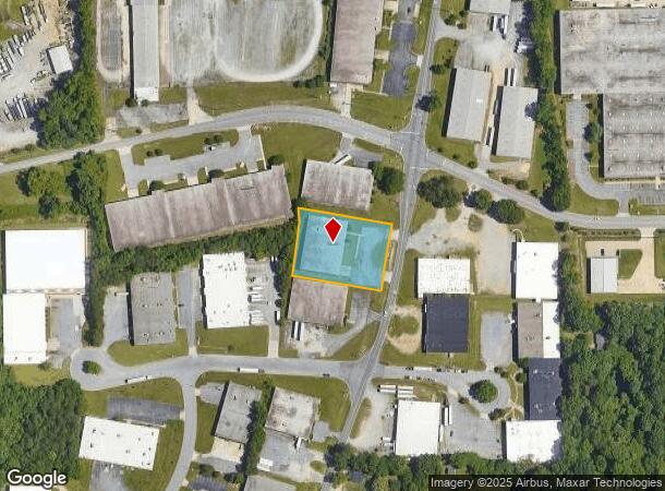  1015 Baker Rd, High Point, NC Parcel Map
