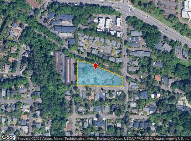  3121 Sw Iowa St, Portland, OR Parcel Map