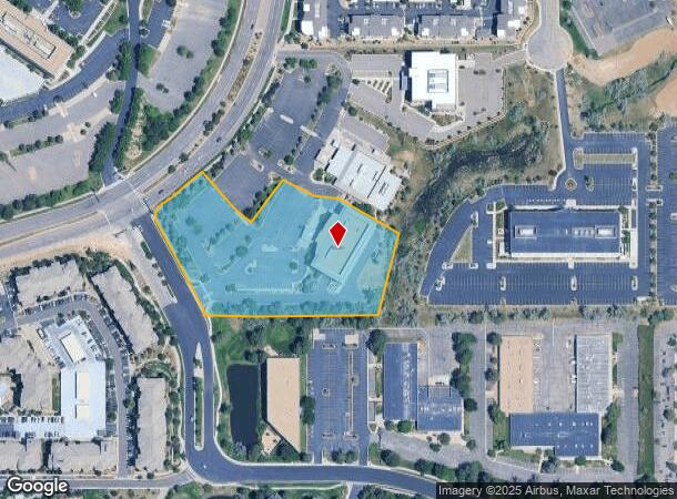 125 Inverness Dr E, Englewood, CO Parcel Map