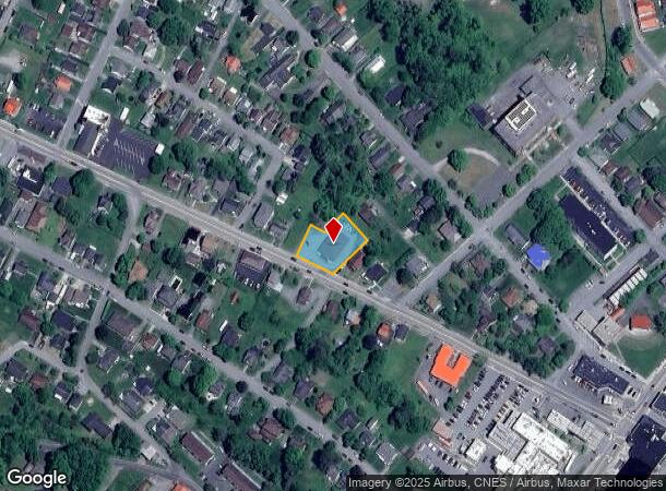  320 Jones Ave, Oak Hill, WV Parcel Map