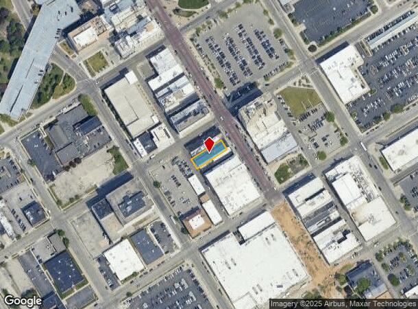 510 S Saginaw St, Flint, MI Parcel Map