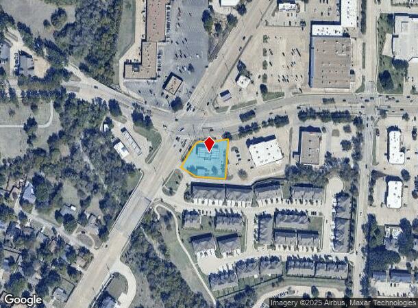  101 S Greenville Ave, Allen, TX Parcel Map