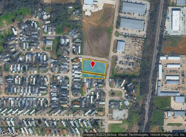  5701 Huddleston St, Haltom City, TX Parcel Map