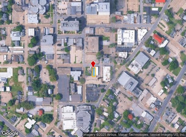  117 W Convent St, Lafayette, LA Parcel Map