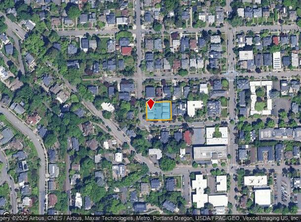 2575 Nw Marshall St, Portland, OR Parcel Map