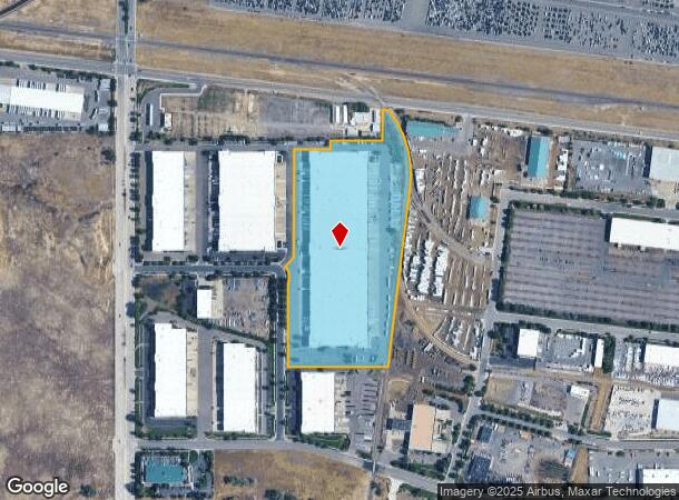 2470 Airport Blvd, Aurora, CO Parcel Map