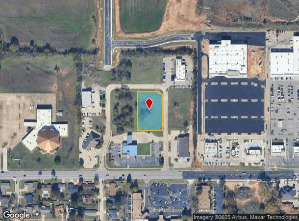 1405 Brookview Dr, Ardmore, OK Parcel Map