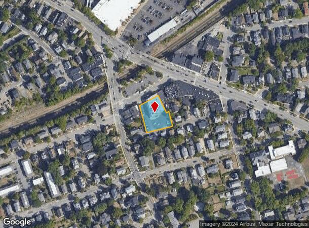  30 Church St, Belmont, MA Parcel Map