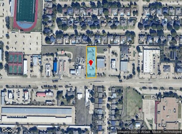  715 E Main St, Allen, TX Parcel Map