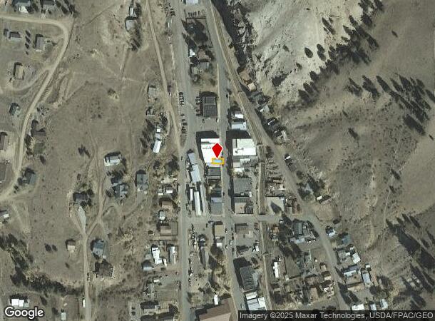 123 N Main St, Creede, CO Parcel Map