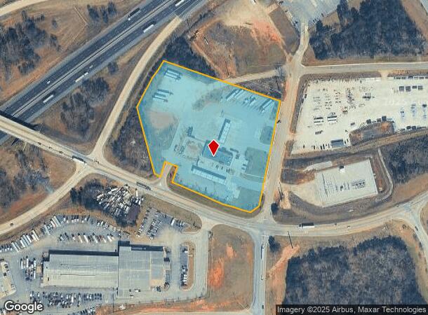  1810 Dry Pond Rd, Jefferson, GA Parcel Map