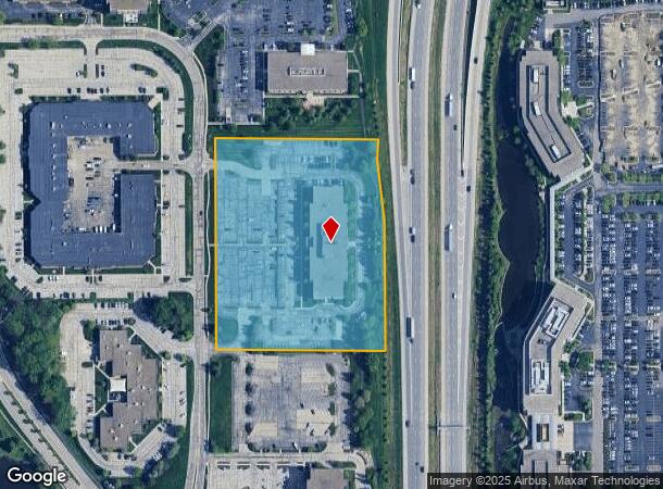  12900 N Meridian St, Carmel, IN Parcel Map