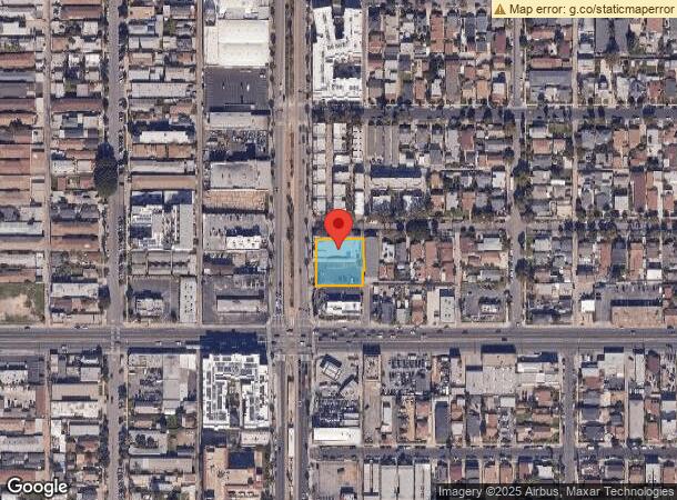  1840 Long Beach Blvd, Long Beach, CA Parcel Map