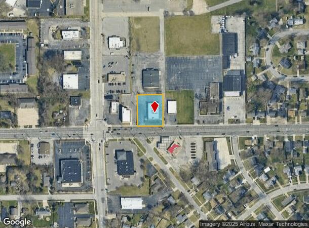  2313 Edison Rd, South Bend, IN Parcel Map