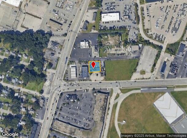 44 Roseland Ave, Warwick, RI Parcel Map