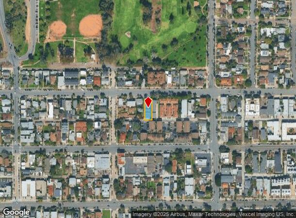  2731 A St, San Diego, CA Parcel Map