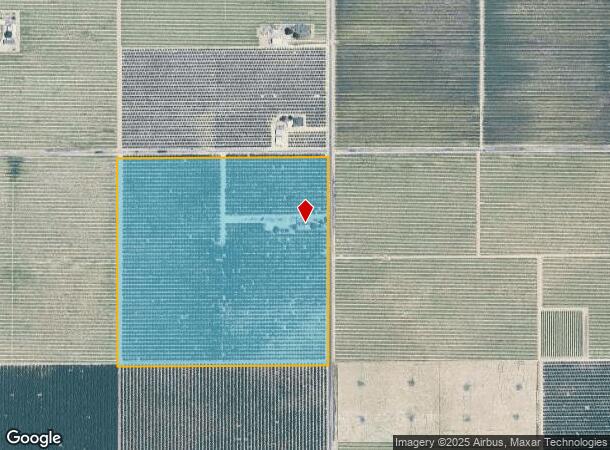 11561 S Hughes Ave, Caruthers, CA Parcel Map