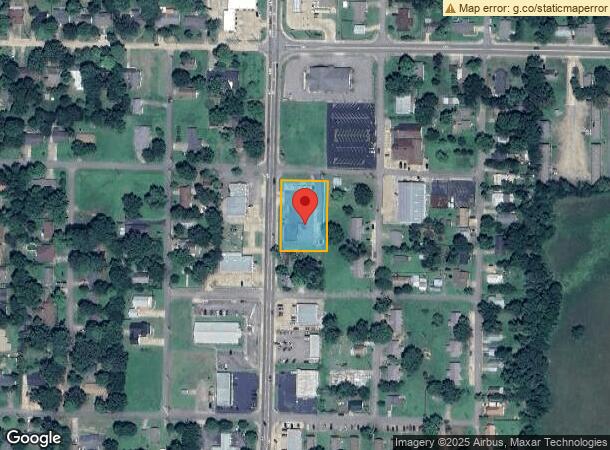  801 S Rogers St, Clarksville, AR Parcel Map