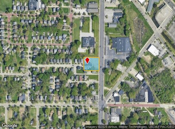  138 S Arlington St, Akron, OH Parcel Map