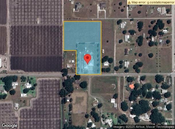  2606 E Trapnell Rd, Plant City, FL Parcel Map