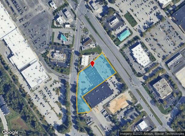 8106 Ritchie Hwy, Pasadena, MD Parcel Map