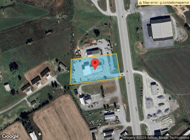  1505 New Columbia Rd, Campbellsville, KY Parcel Map