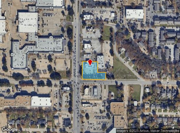  1401 N Collins St, Arlington, TX Parcel Map