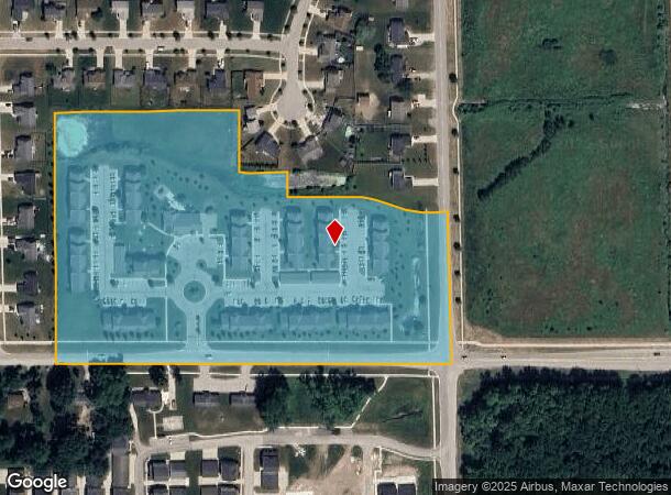  5399 Pierce St, Allendale, MI Parcel Map