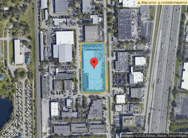  2901 Simms St, Hollywood, FL Parcel Map