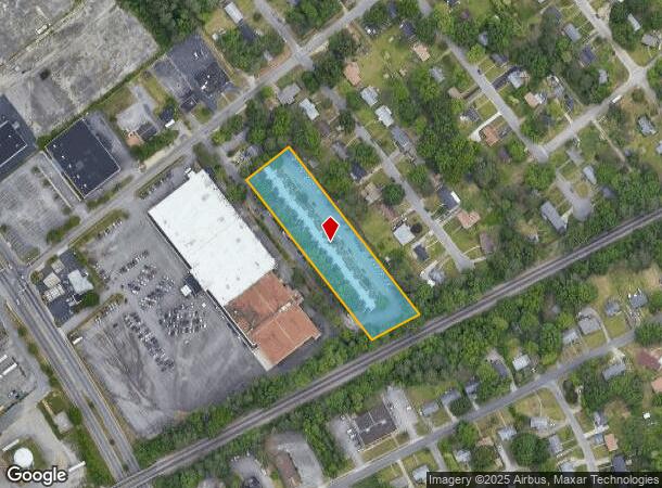 2217 Sedgwick St, Petersburg, VA Parcel Map